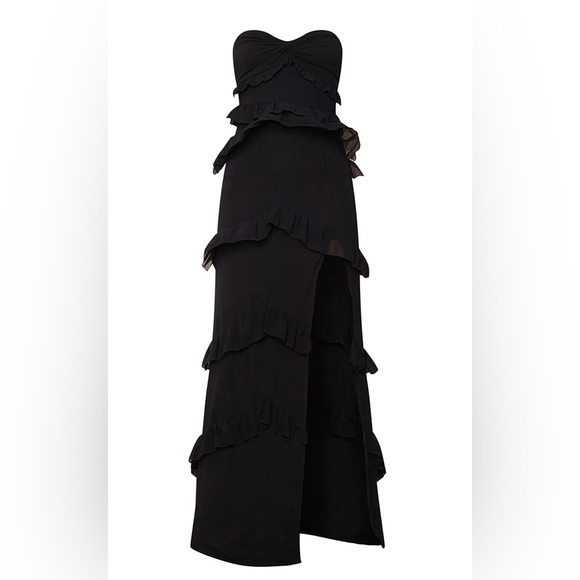 Twist Bandeau Black main image 1